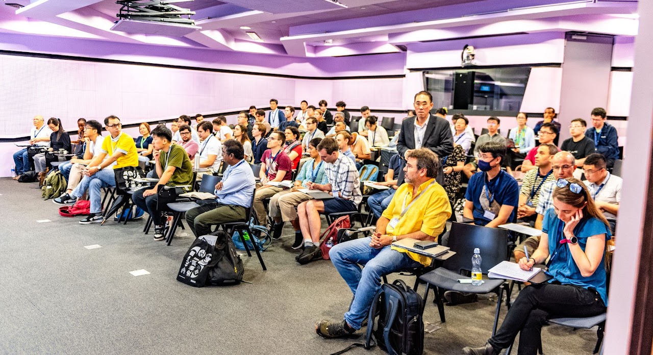 Audience attending seminar